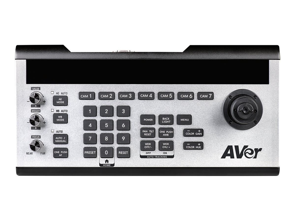 AVer-CL01-PTZ-Camera-Control-RS232-RS422-IP-Visca-PelcoD-PelcoP