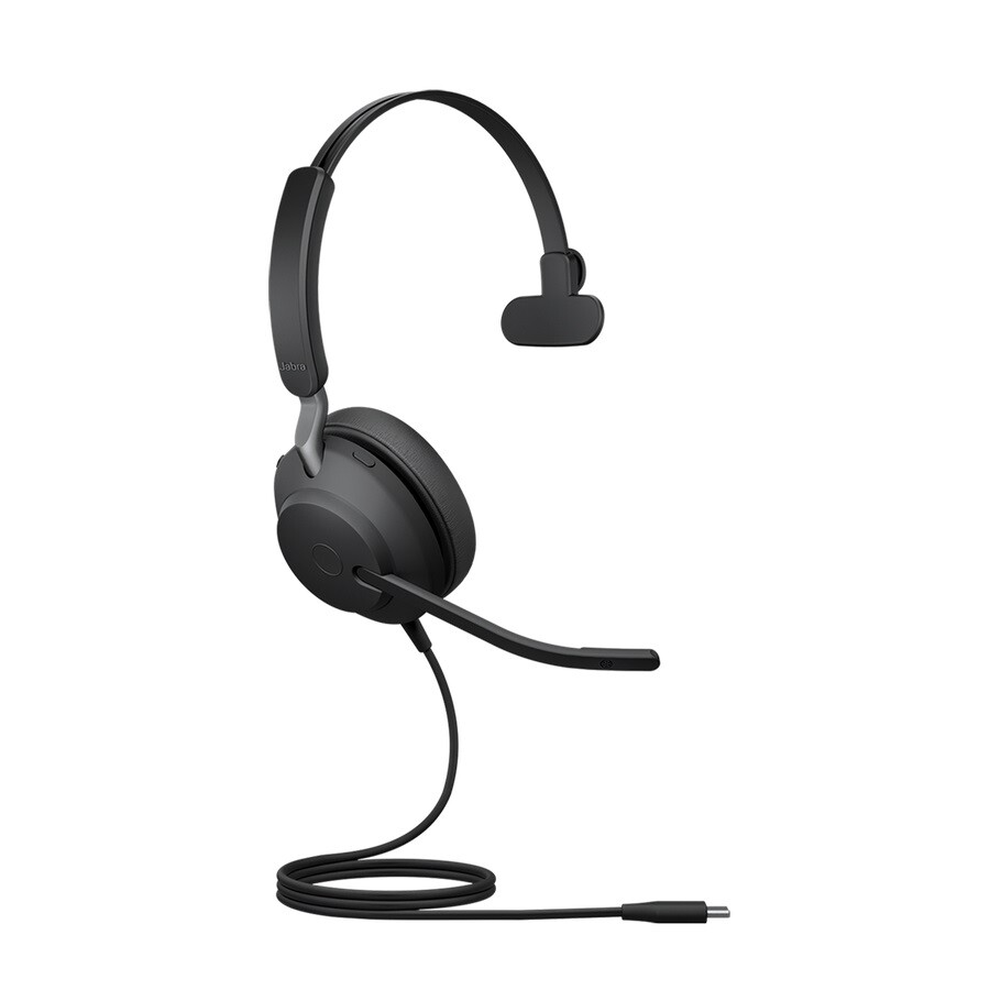 Jabra-Evolve2-40-Bedrade-mono-headset-met-USB-C-voor-UC