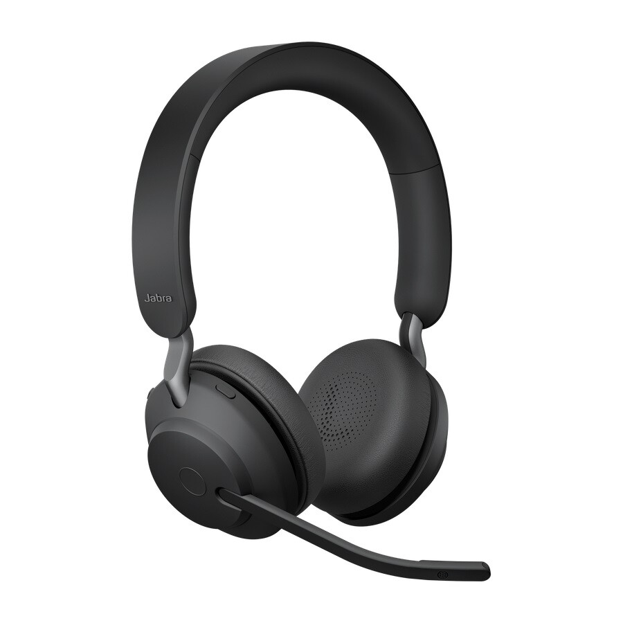 Jabra-Evolve2-65-USB-A-UC-Stereo-Headset-met-laadstation-Zwart