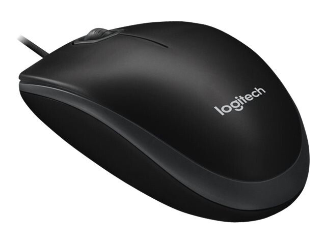 Logitech-B100-Maus-rechts-und-linkshandig-kabelgebunden-schwarz