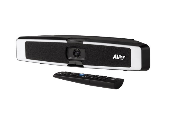 AVer-VB130-4K-videobar-met-intelligente-verlichting-voor-kleine-vergaderruimtes-4K-120-gezichtsveld-4x-zoom-15-fps