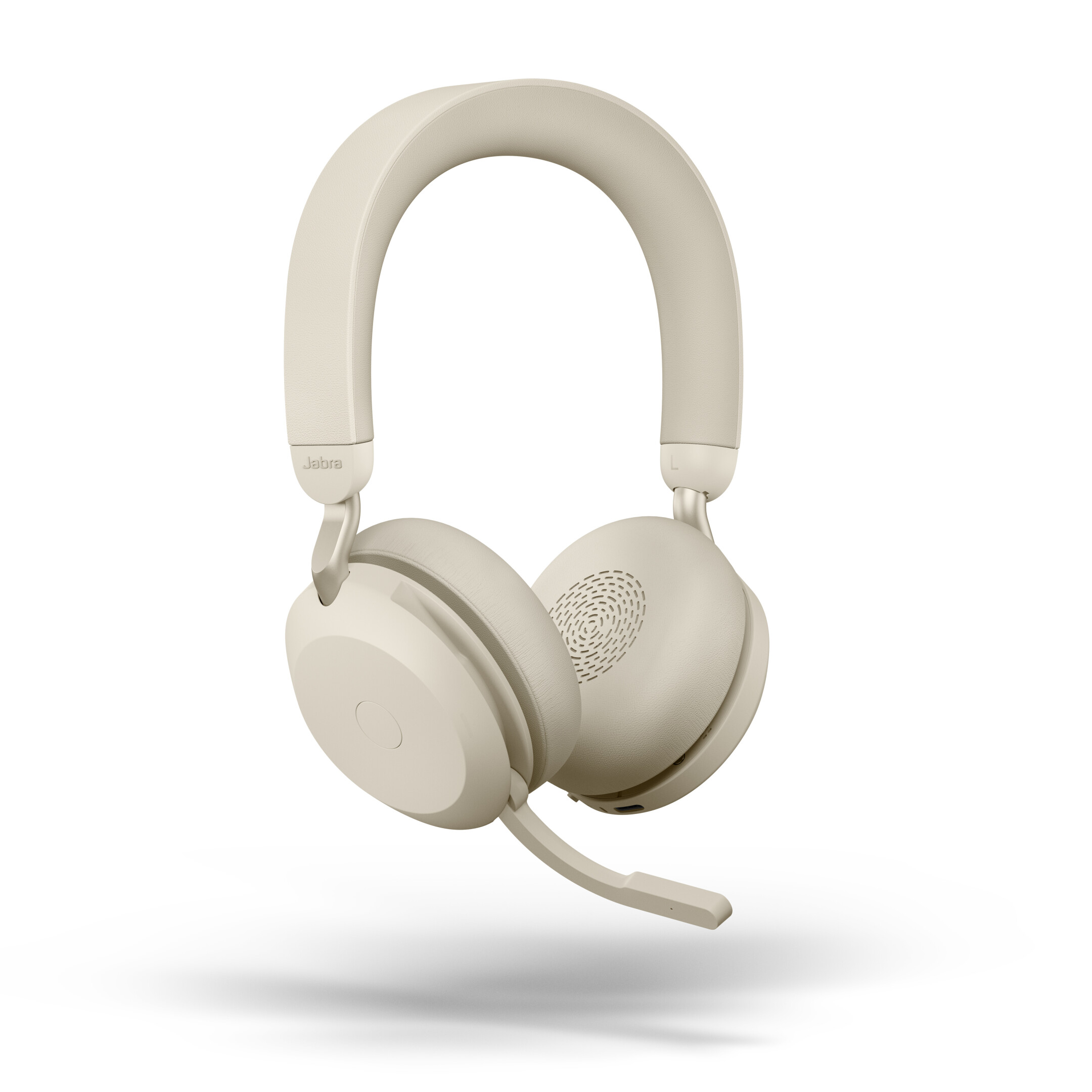 Jabra-Evolve2-75-draadloze-Stereo-Headset-voor-UC-Bluetooth-USB-A-aansluiting-beige