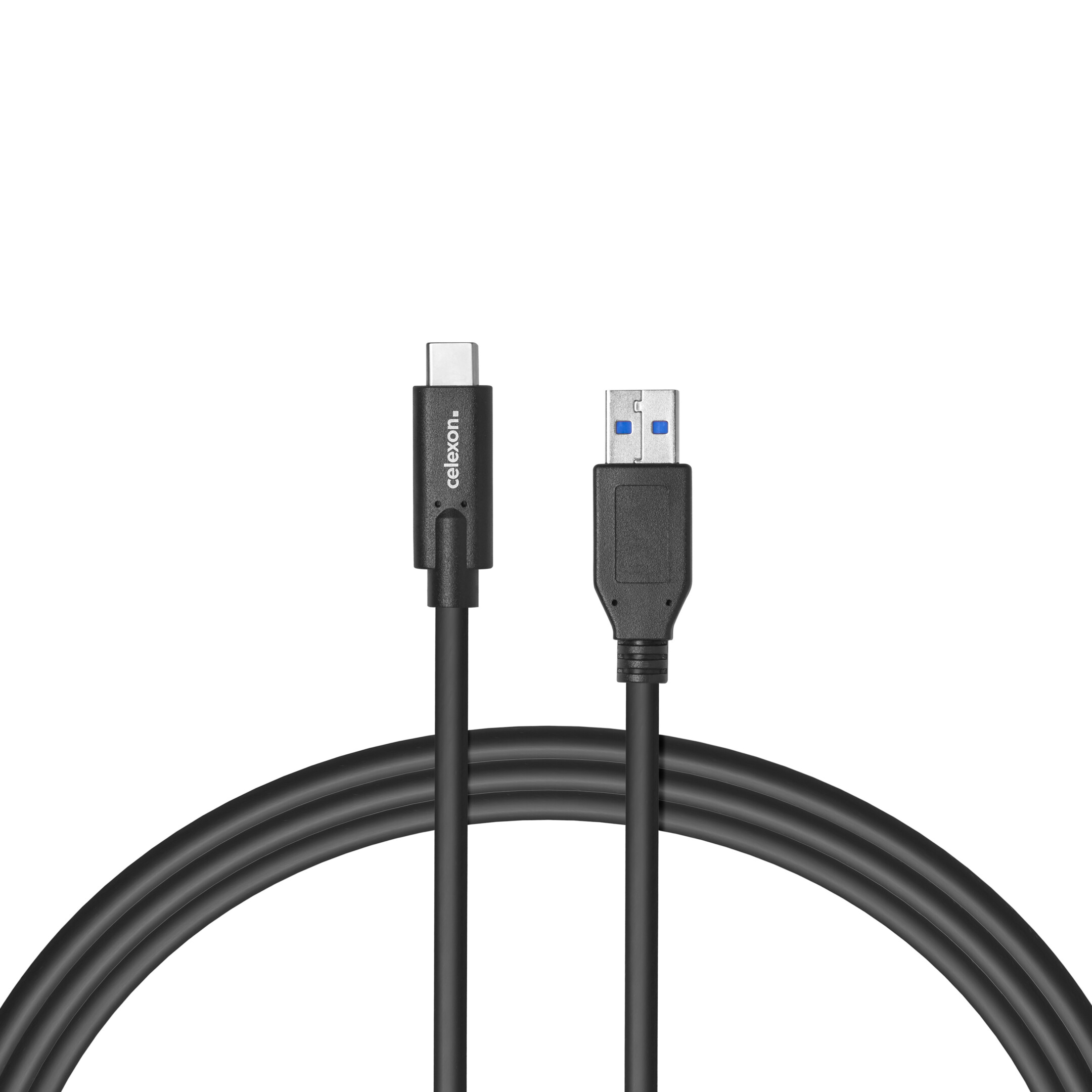 celexon-USB-C-auf-USB-A-Kabel-USB-3-2-Gen-2x1-0-5m-schwarz