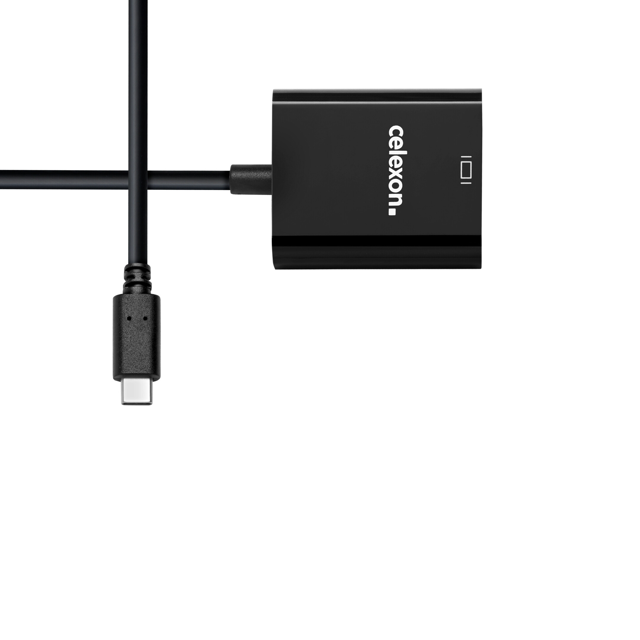 celexon-USB-C-auf-HDMI-M-F-Adapter-schwarz