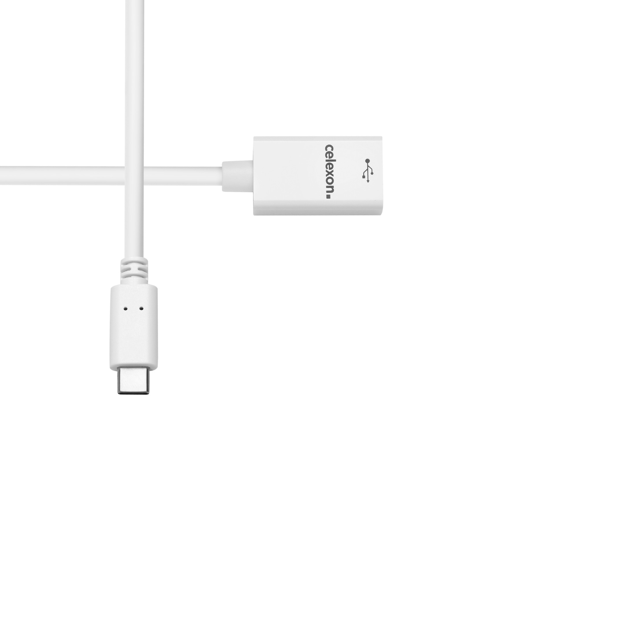 celexon-USB-C-auf-USB-A-M-F-Adapter-weiss