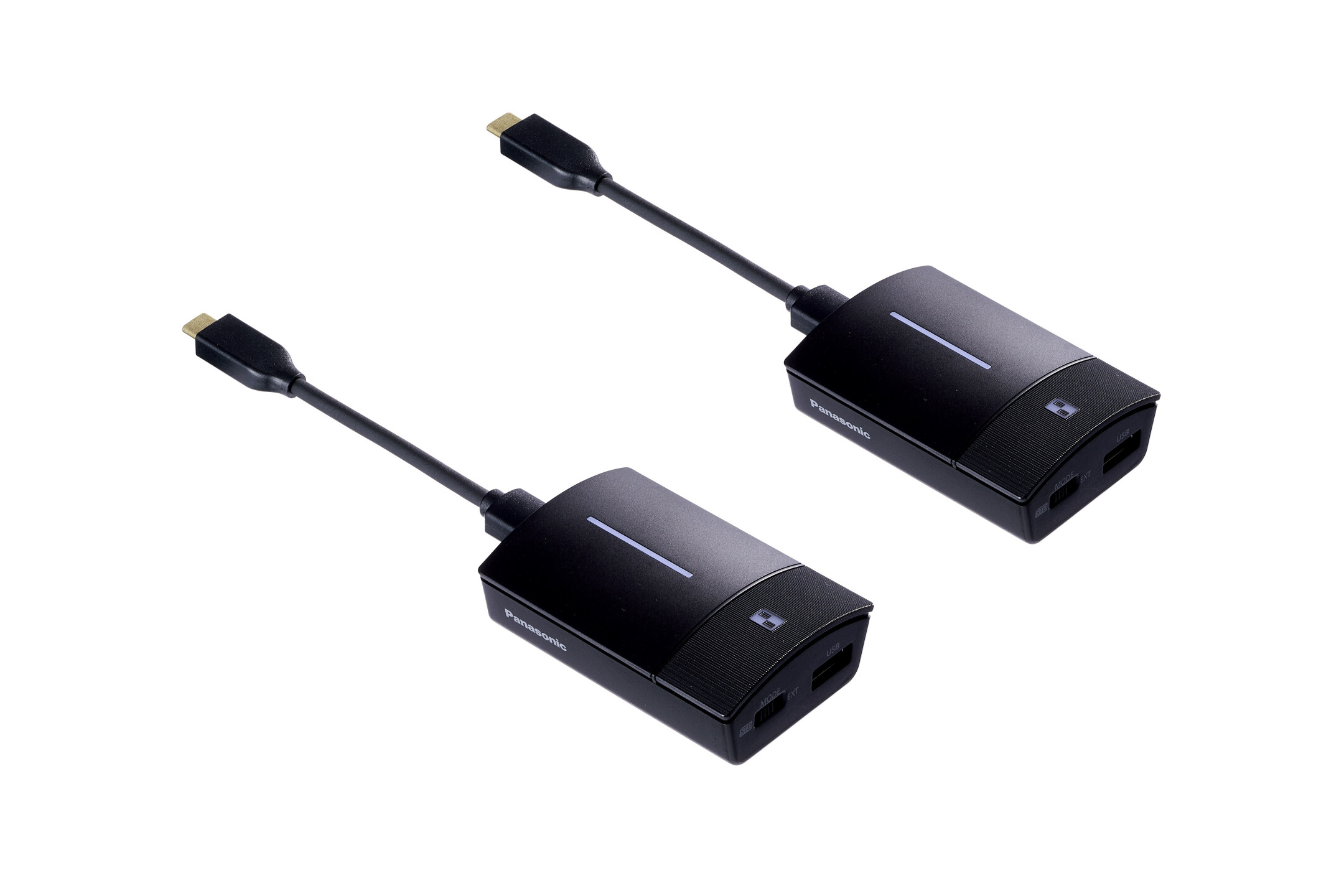 Panasonic-TY-WPSC1-Draadloos-Presentaion-Systeem-Kit-1x-ontvanger-2x-zender-USB-C