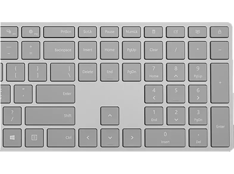 Microsoft-Surface-Bluetooth-Tastatur-Grau