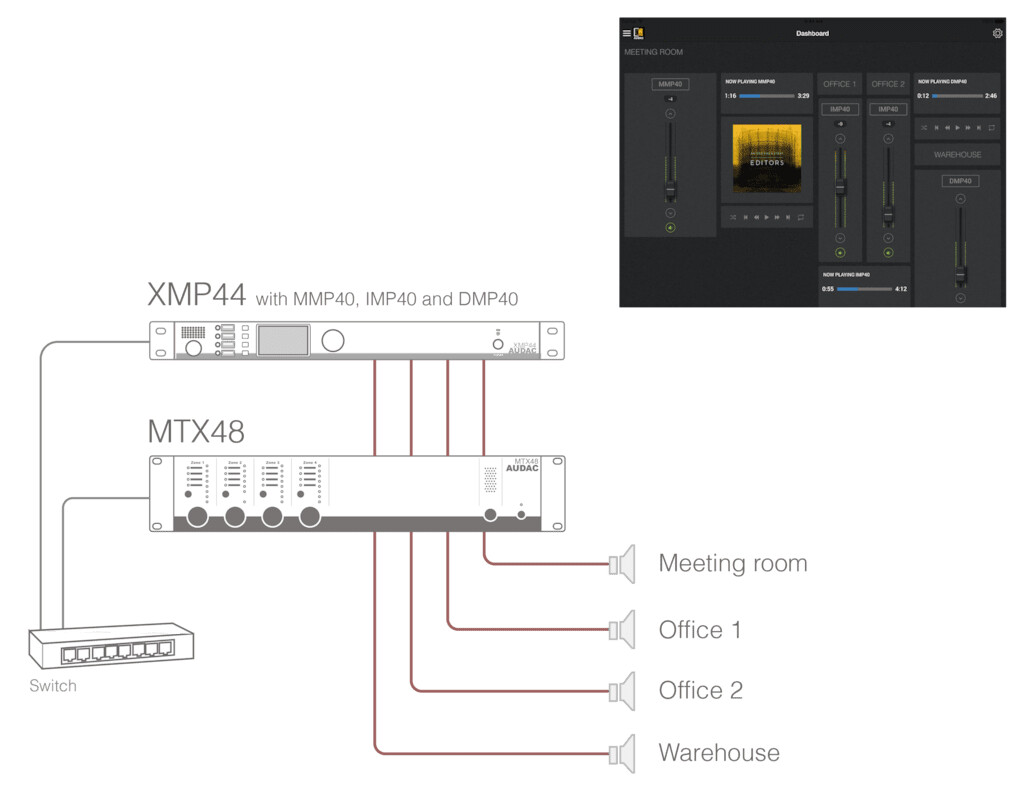 Audac-MMP40-SourceConTM-Mediaplayer-recorder-Modul-Sym-Stereo-Ein-Ausgang
