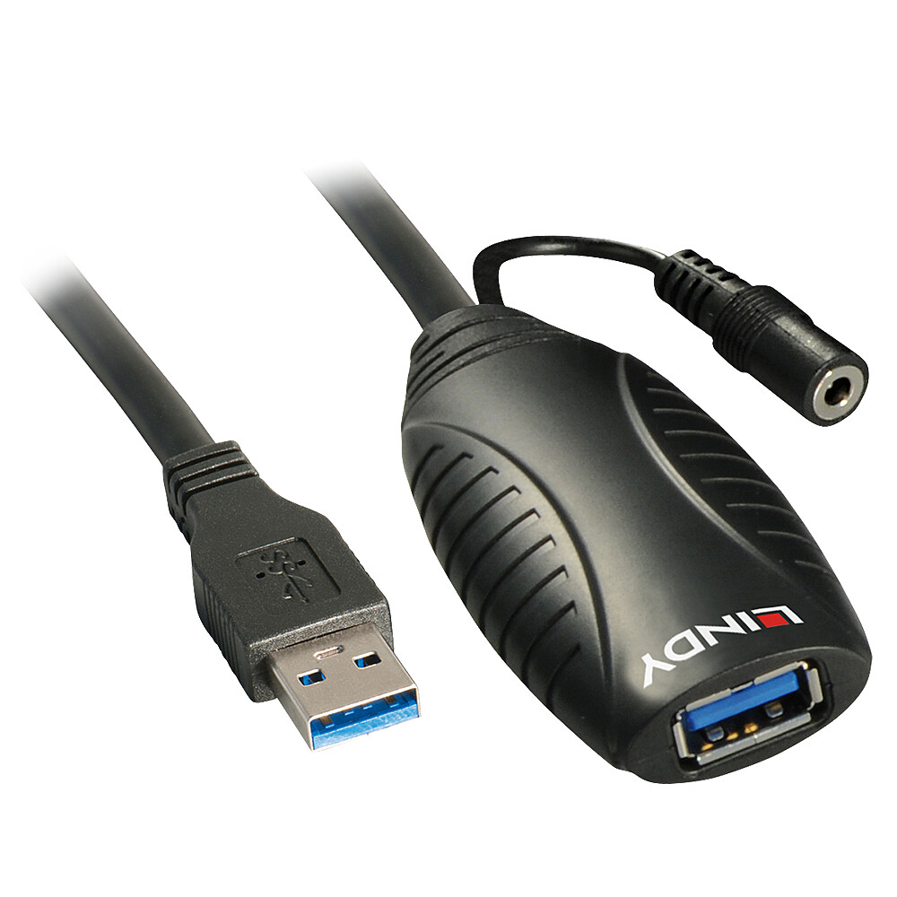 LINDY-USB-3-0-Aktivverlangerung-15m