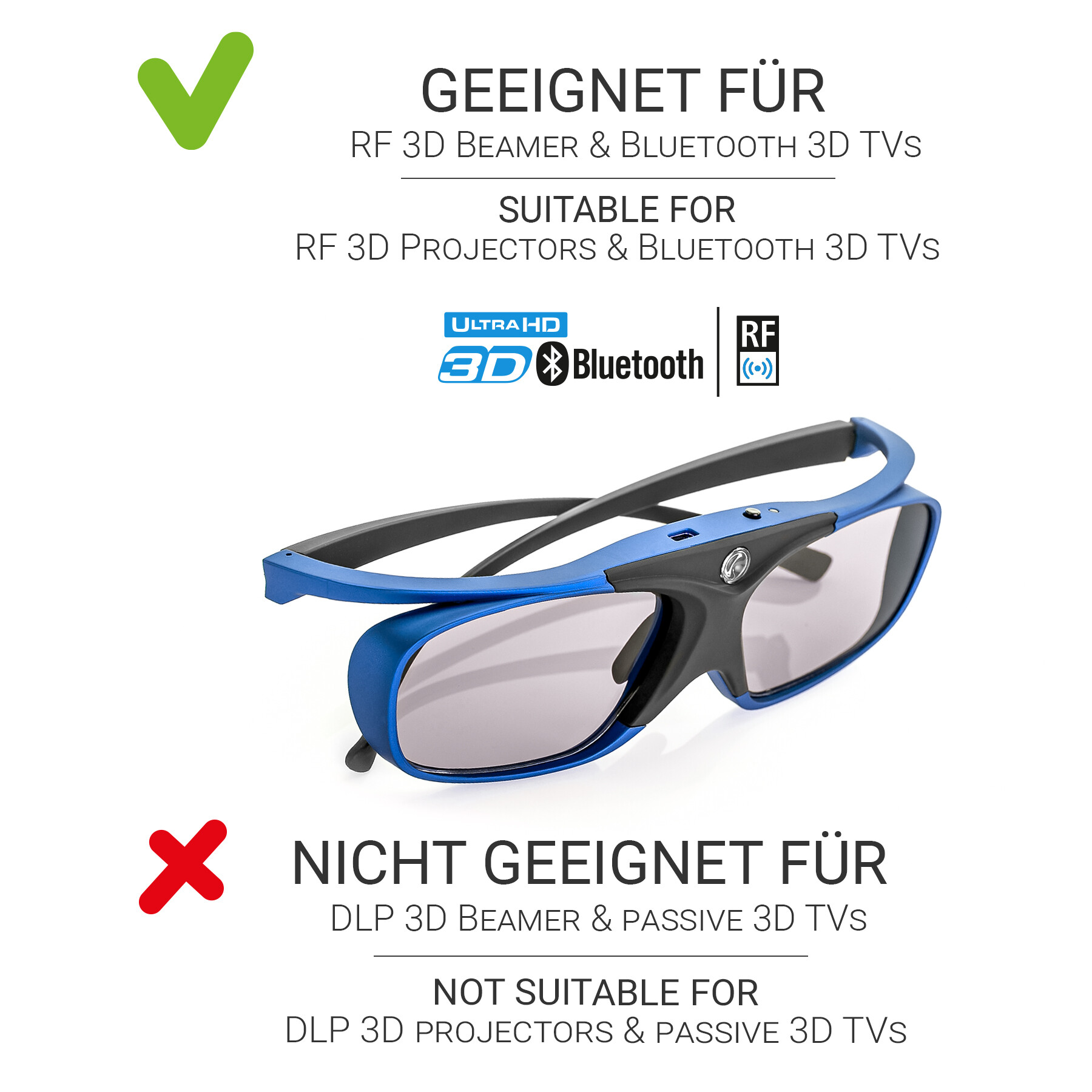 HI-SHOCK-Deep-Heaven-Aktive-3D-Brille-RF-Bluetooth-Dualplay-Dualview