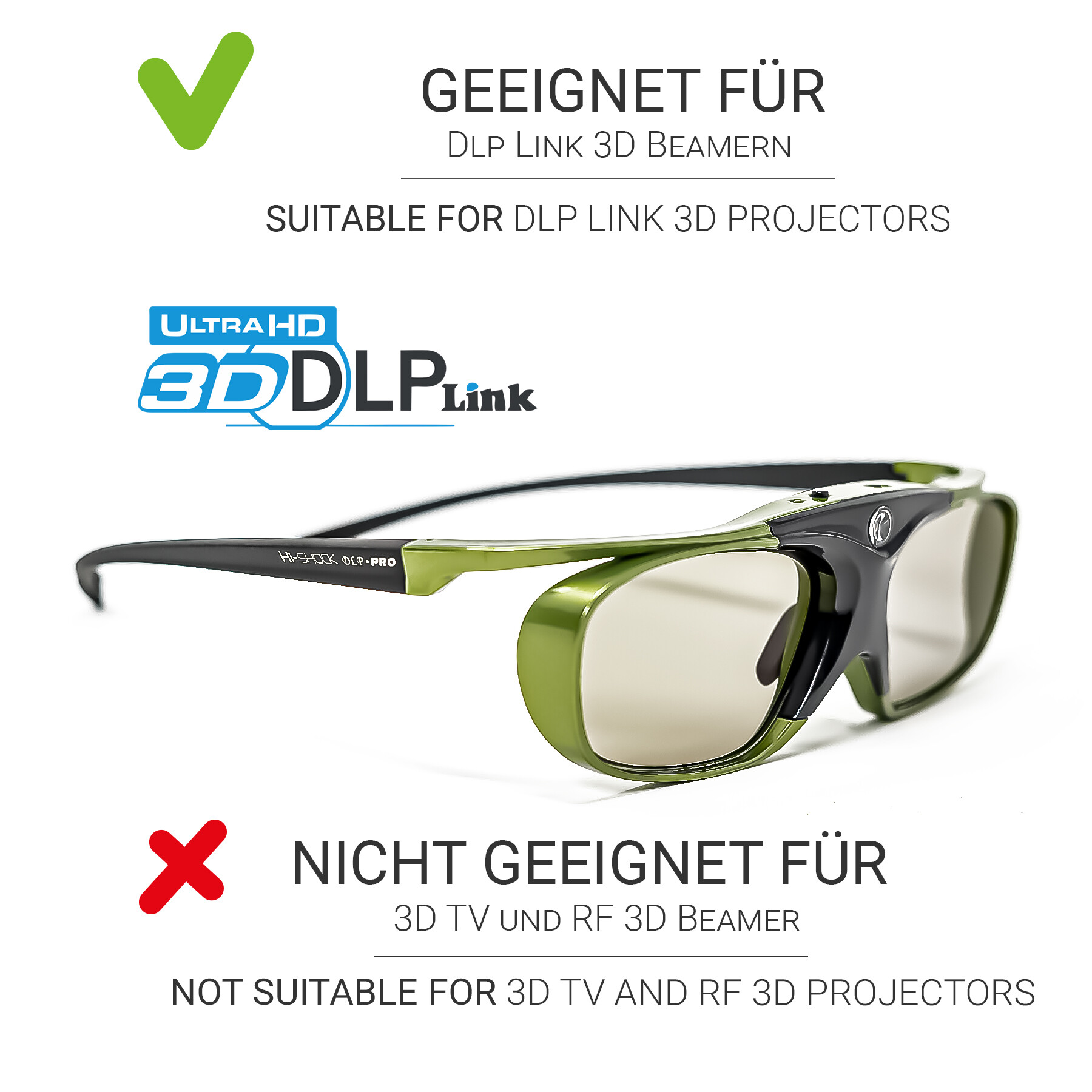 Hi-SHOCK-DLP-Pro-Lime-Heaven-DLP-Link-3D-Brille