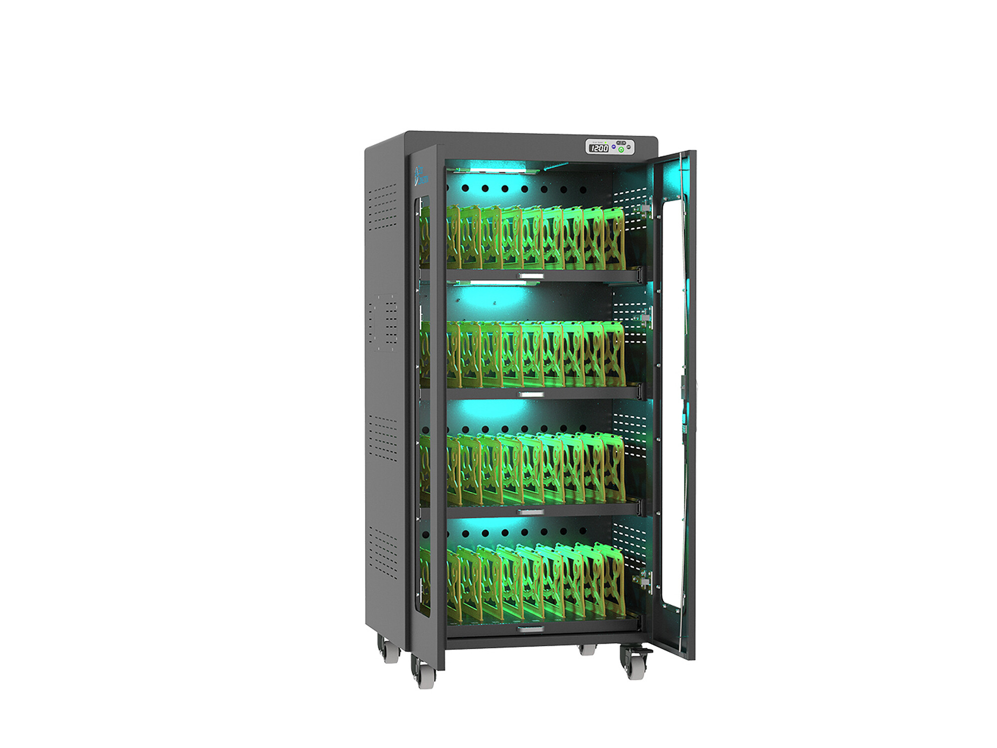 Good-Connections-R-ANTARES-N40E-Notebook-Ladewagen-bis-15-6-UV-C-Desinfektion-Einschaltverzogerung-schwarz