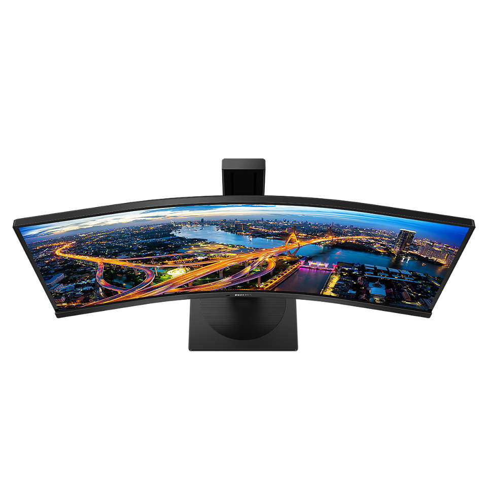 Philips-346B1C-00-Curved-UltraWide-LCD-Monitor-Demo