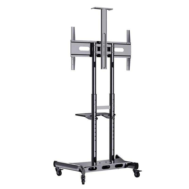 Hagor-HP-Twin-Stand-HD-Standsysteem-keuze-tussen-mobiel-of-stationair-voor-Displays-55-84-max-VESA-800-x-500-mm