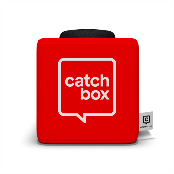 Catchbox-Plus-System-mit-2-Wurfmikrofonen-und-2-kabellosen-Ladegeraten