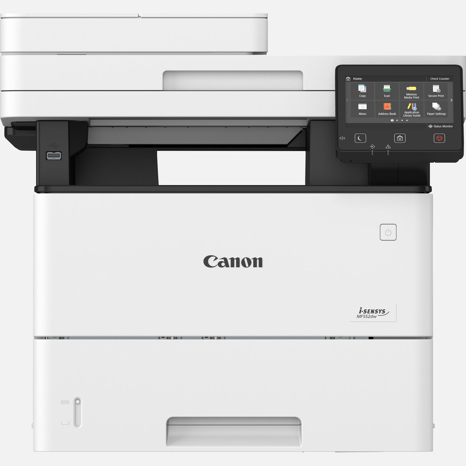 Canon-i-SENSYS-MF552dw-3-in-1-Schwarzweiss-Multifunktionsdrucker-weiss