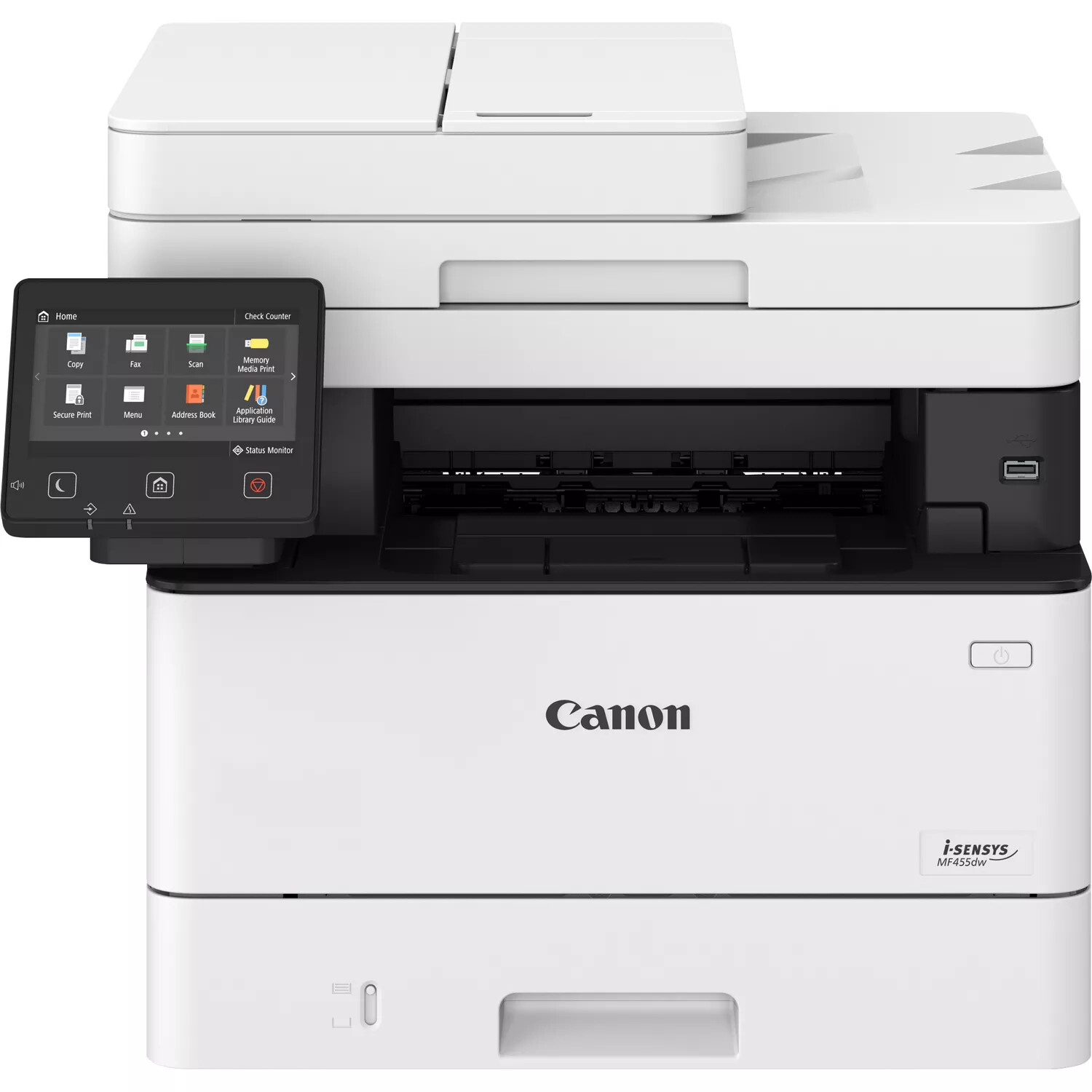 Canon-i-SENSYS-MF455dw-4-in-1-Schwarzweiss-Multifunktionsdrucker-weiss