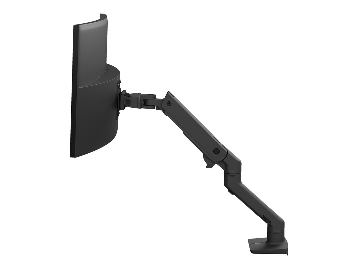 ERGOTRON HX Monitorarm in schwarzer Tischhalterung für Monitore bis 19,1kg