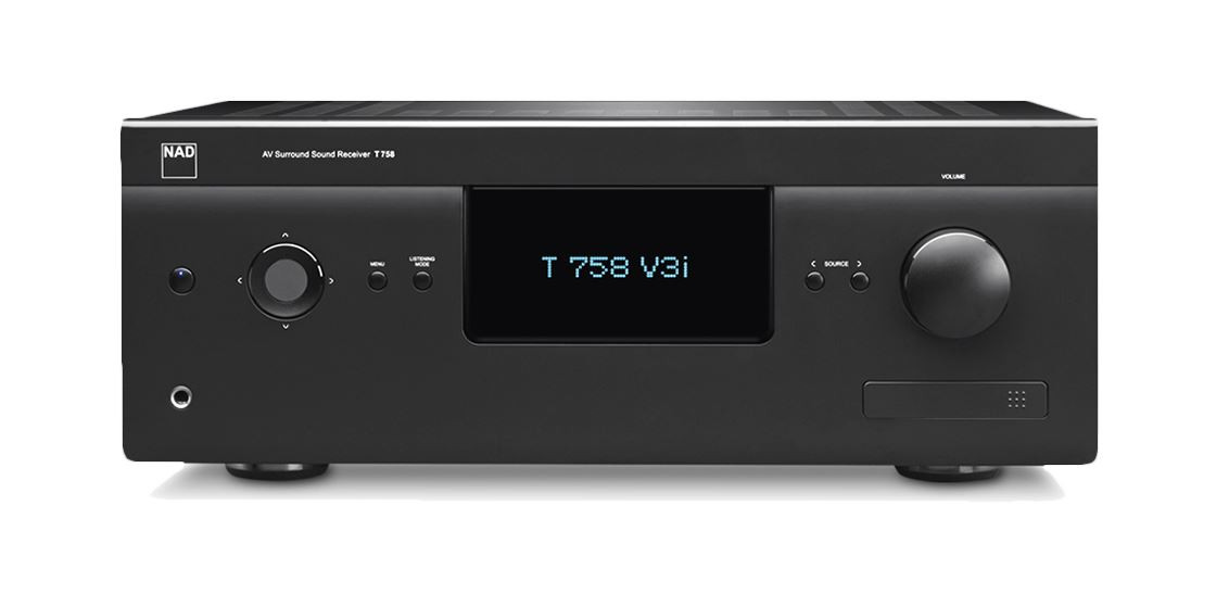 NAD-T758-V3i-A-V-Receiver-4K-Ultra-HD-Video-Dolby-Atmos-und-DTS-X-Apple-Airplay-2-BluOS-je-60W-8Ohm-Demoware