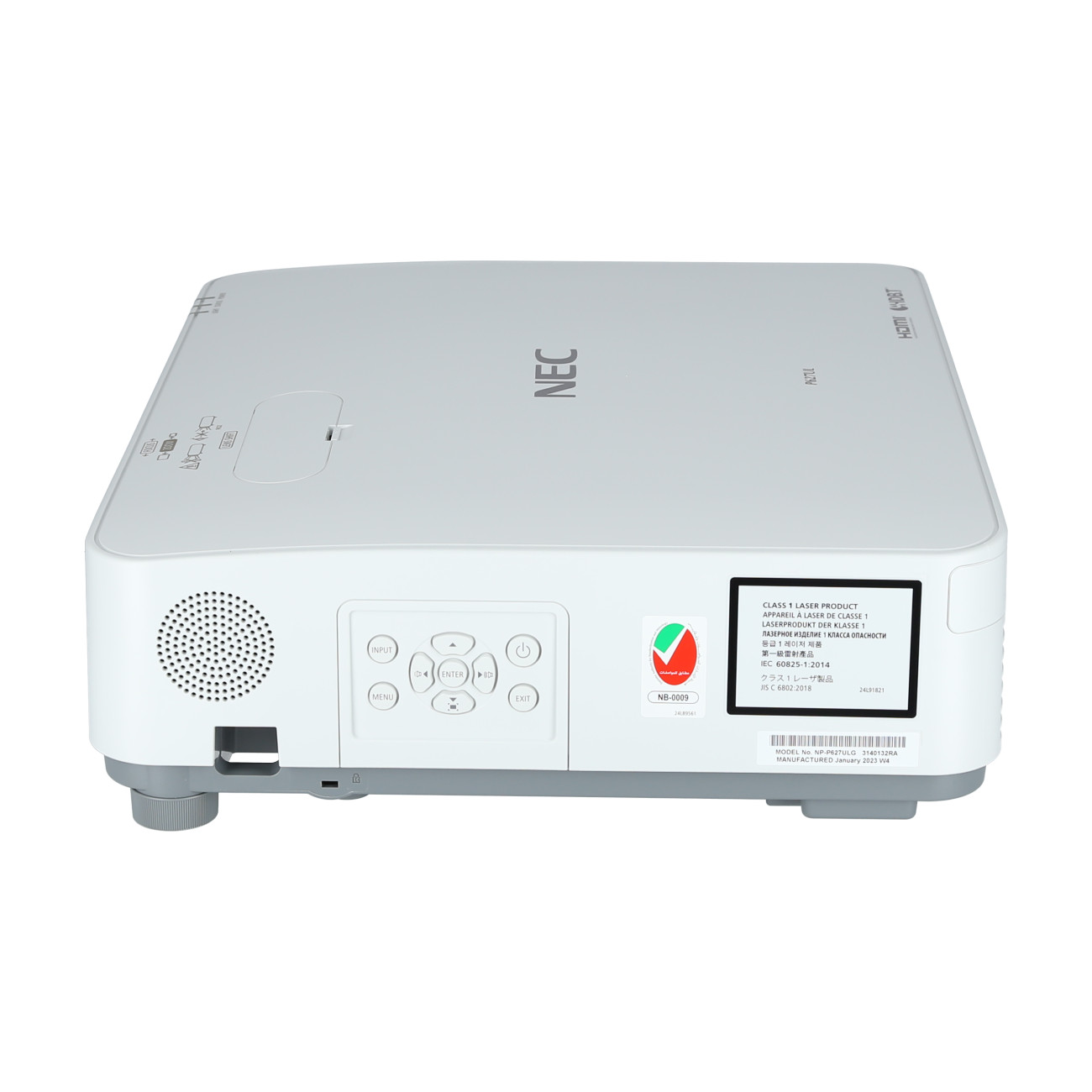 NEC NP64 Videoproiettore Portatile DLP: 1024x768, 1600:1, USB E Telecomando – Ideale Per Casa