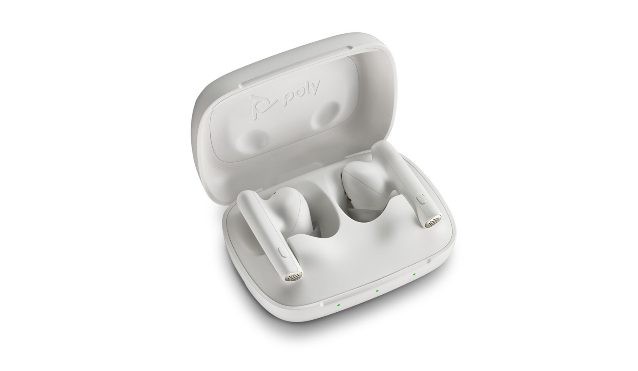 Poly-Voyager-Free-60-USB-C-Earbuds-met-Touchscreen-laadhoes-voor-Microsoft-Teams-wit