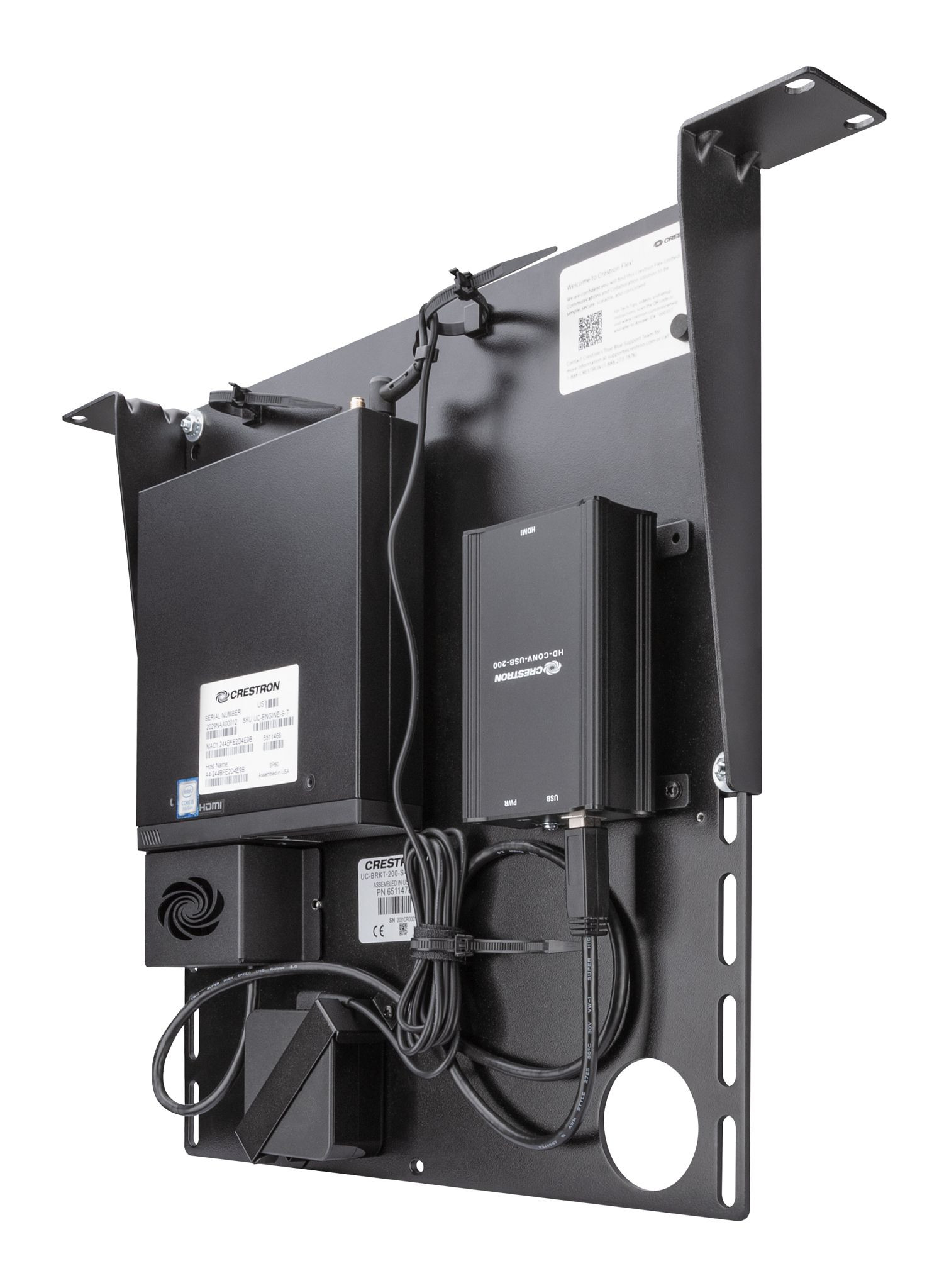 Crestron-UCA-RMK-1U-Rack-Mount-Kit-voor-UC-Engine-Beugelmontage