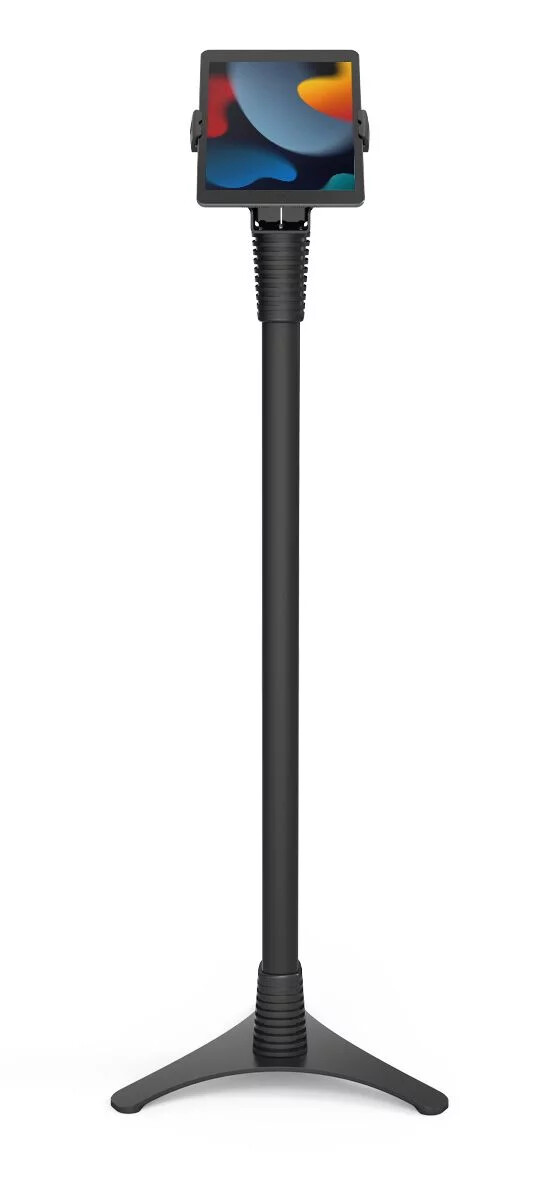 Compulocks-Tragbarer-Universal-Tablet-Bodenstander-verstellbar-schwarz-Stand-Cling