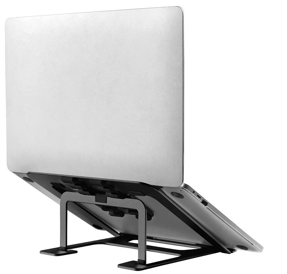 Neomounts-NSLS085BLACK-opvouwbare-laptopstandaard-zwart