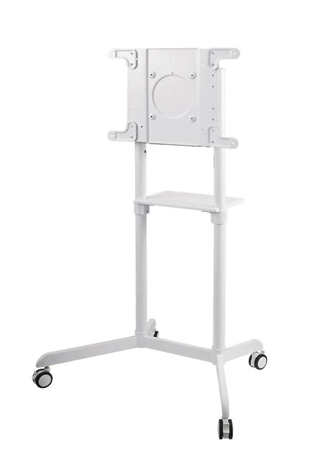 Neomounts-NS-M1250WHITE-mobiele-flatscreenstandaard-voor-flatscreentelevisies-tot-70-178-cm-wit