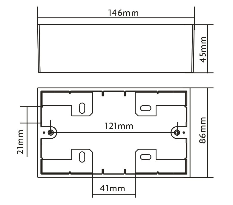 Vision-TechConnect-3-2-traps-Britse-achterkast-Behuizing