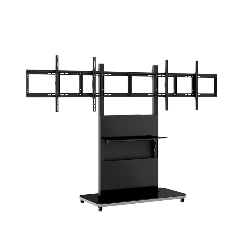 hagor-pro-tower-l-dual-mobiles-standsystem-fuer-zwei-55-65-displays