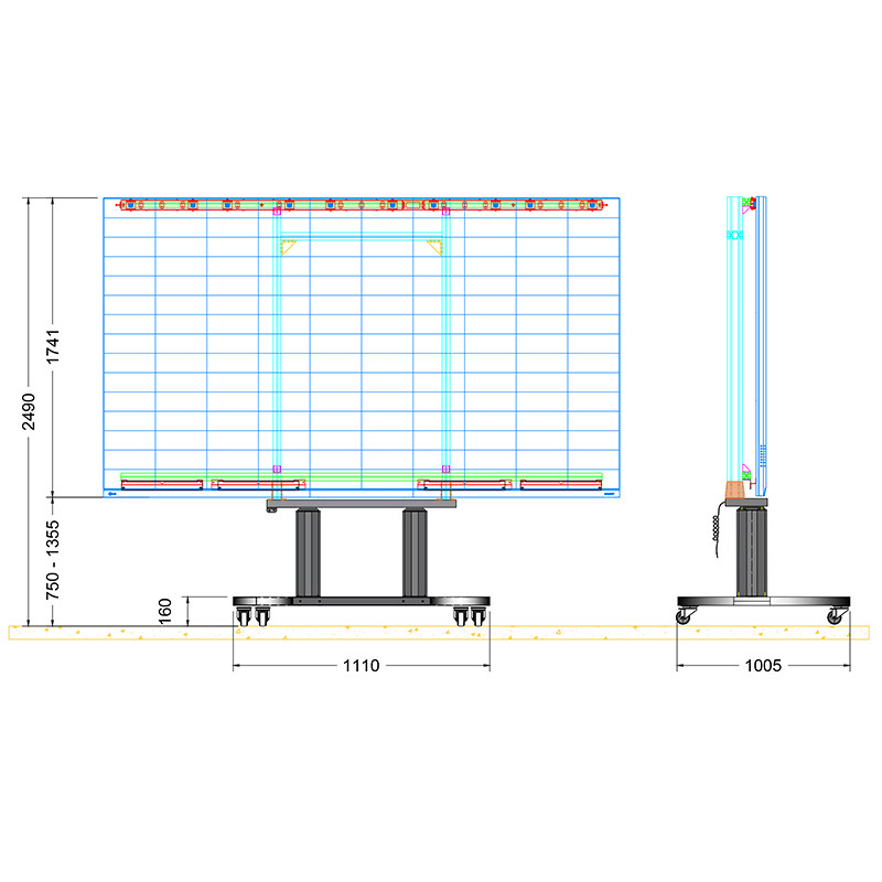 Hagor-mobiel-LED-liftsysteem-met-gemotoriseerde-hoogteverstelling-geschikt-voor-LG-LAAA-136