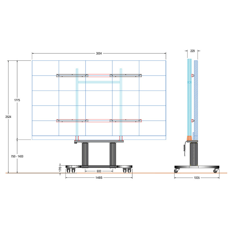 hagor-mobiles-led-liftsystem-mit-motorischer-hoehenverstellbarkeit-passend-fuer-hisense-haio-136