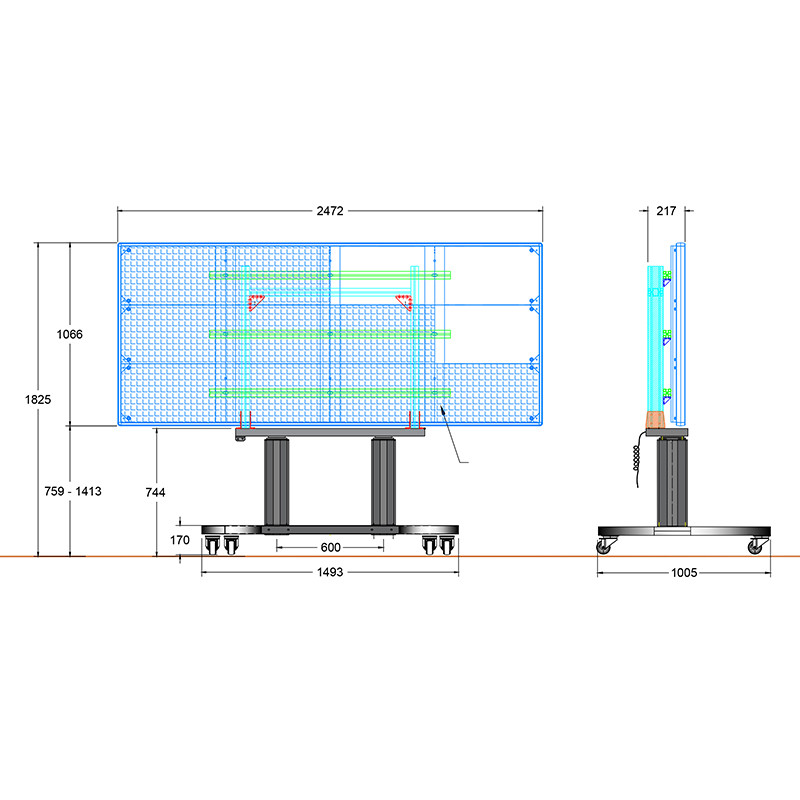 Hagor-mobiel-LED-liftsysteem-met-gemotoriseerde-hoogteverstelling-geschikt-voor-NEC-FE009i2-104