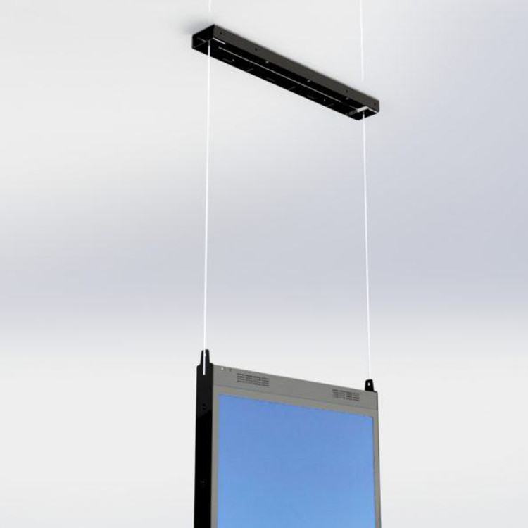 HI-ND-55-plafondbeugel-voor-Samsung-OM55N-DS-staand-formaat-zwart