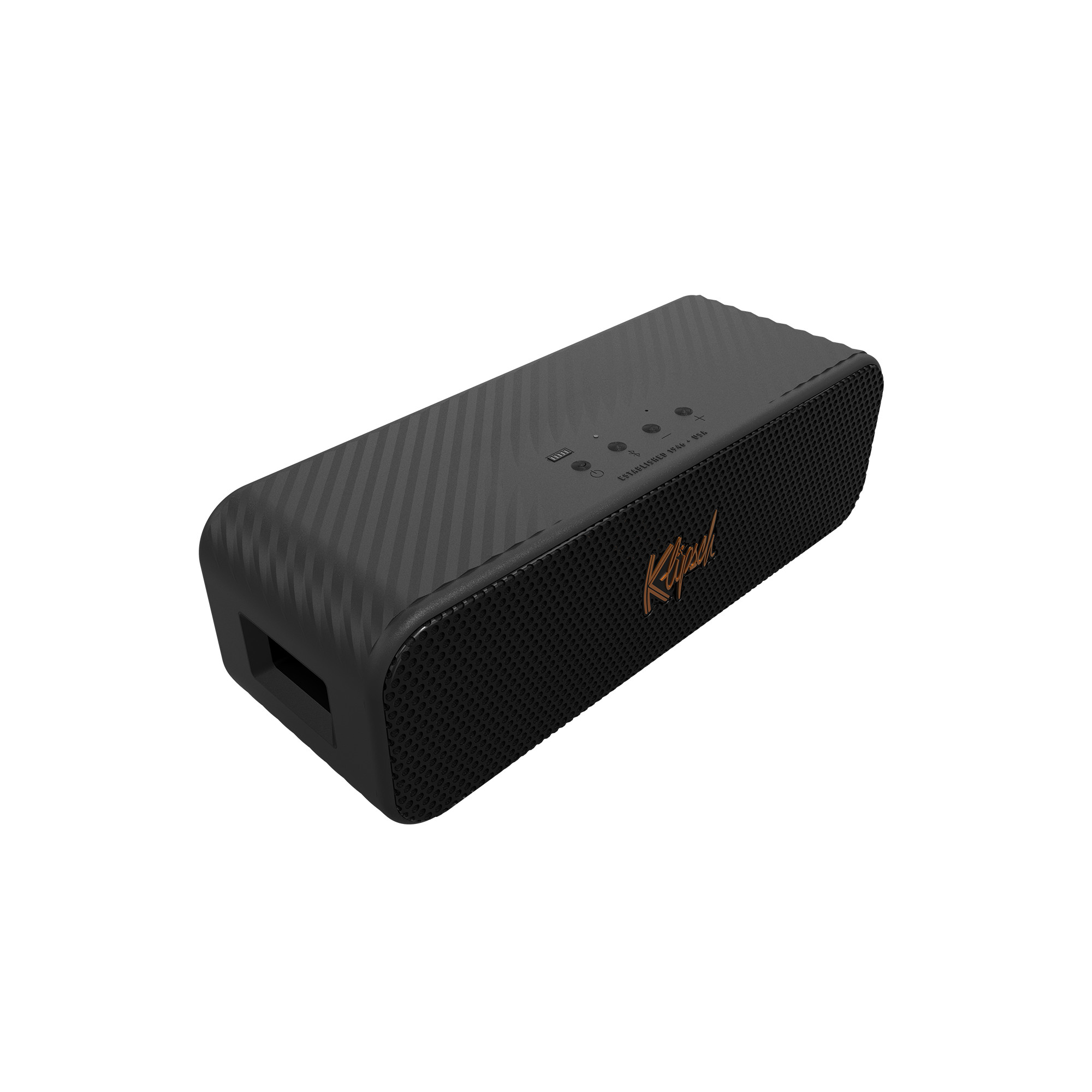 Klipsch-Detroit-Tragbarer-Bluetooth-Lautsprecher