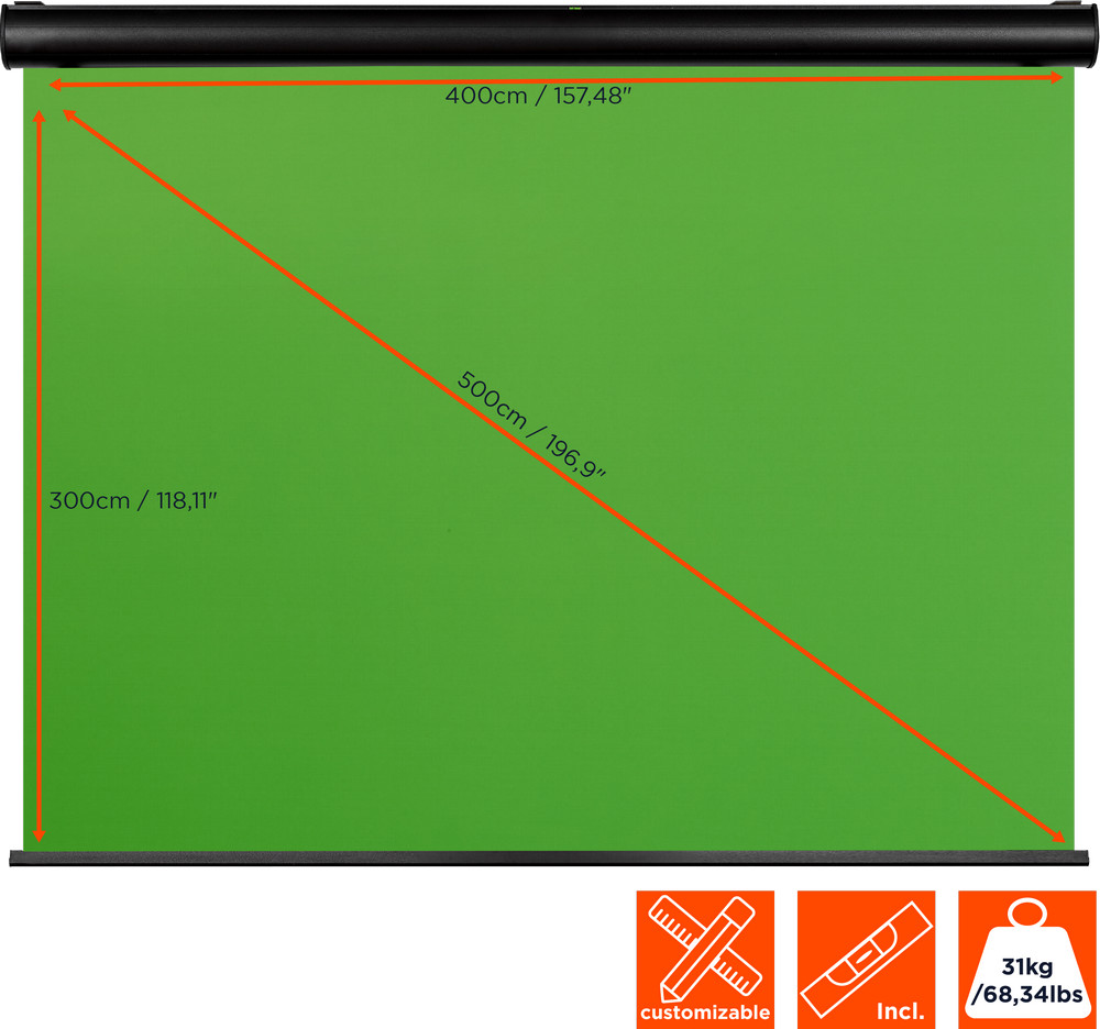 Celexon-Motor-Chroma-Key-Green-Screen-400-x-300-cm-Demo