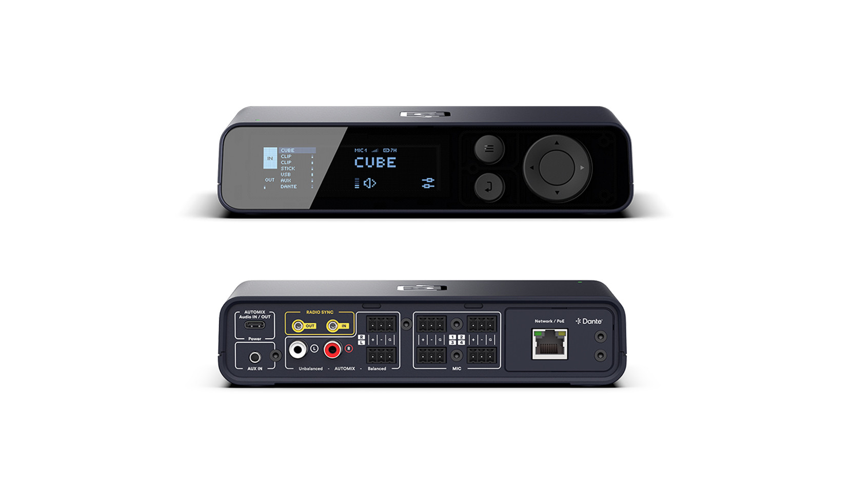 Catchbox-Plus-System-mit-4-Channel-Hub-Receiver-Dante-R-1-Cube-inkl-Ladegerat-Standardfarbe-2024