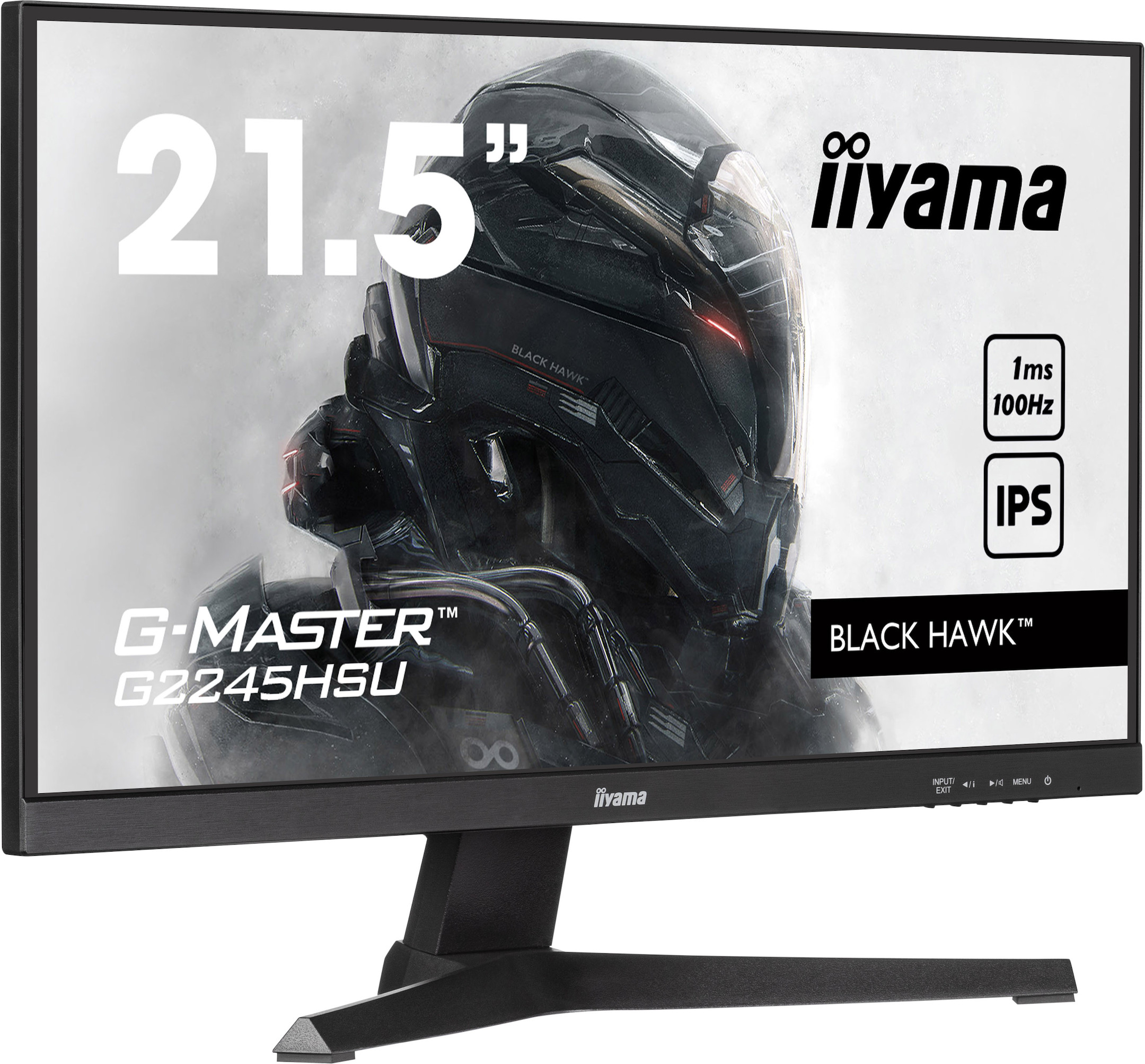 iiyama-G-MASTER-G2245HSU-B2-24-IPS-Monitor-1920-x-1080-Full-HD-100Hz-1ms