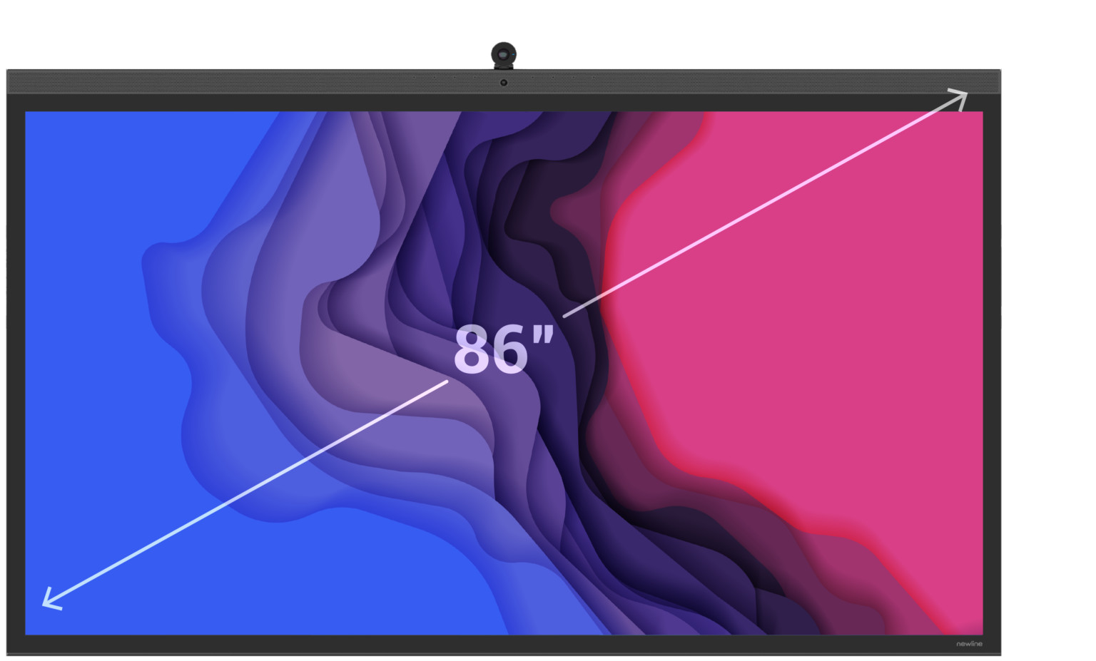 NewLine-VEGA-Pro-TT-8624Z-86-4K-aanraakscherm