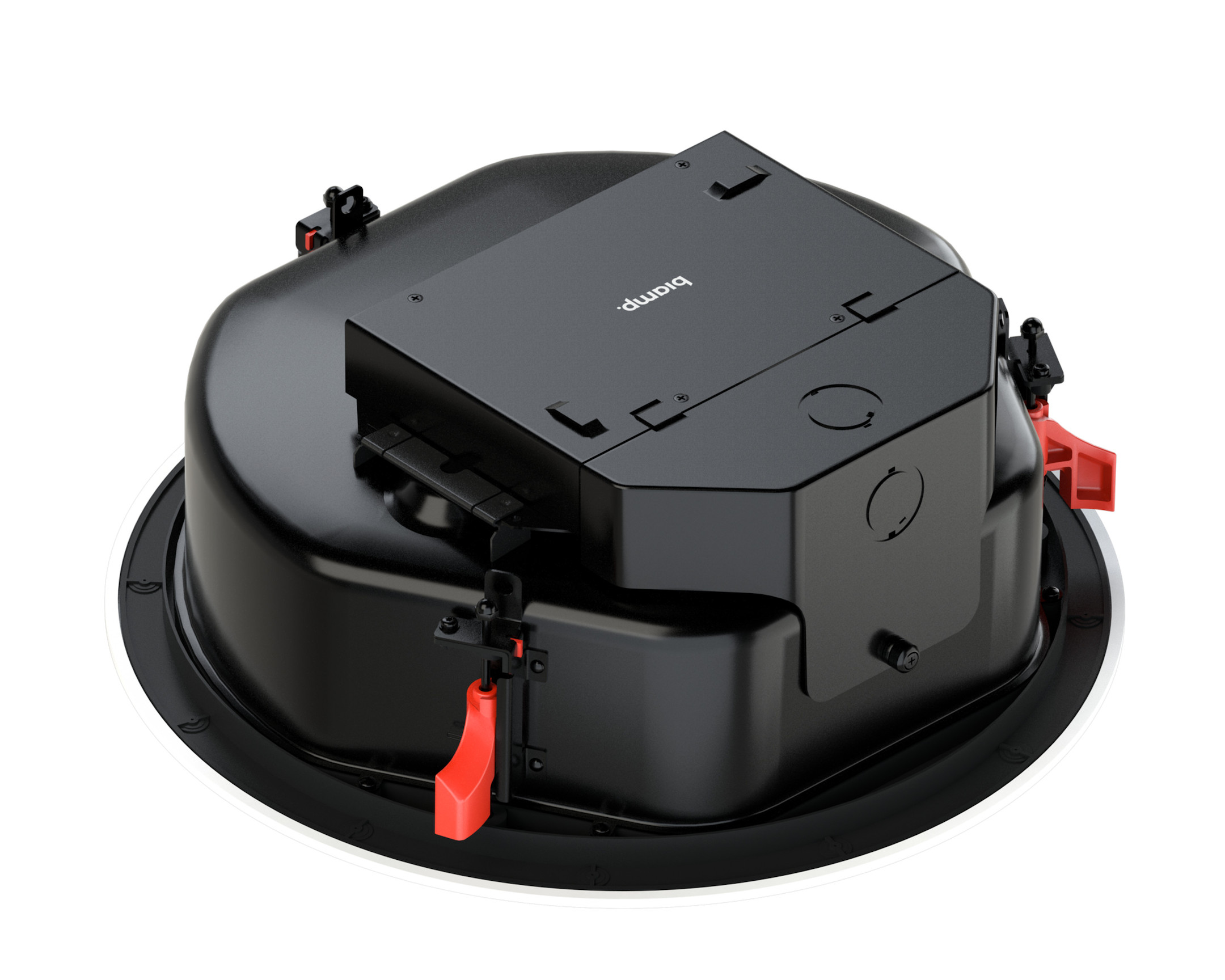 Biamp-Desono-C-IC6LP-B-6-5-inch-2-weg-conferentieluidspreker-met-onopvallend-ontwerp-voor-plafondmontage-zwart