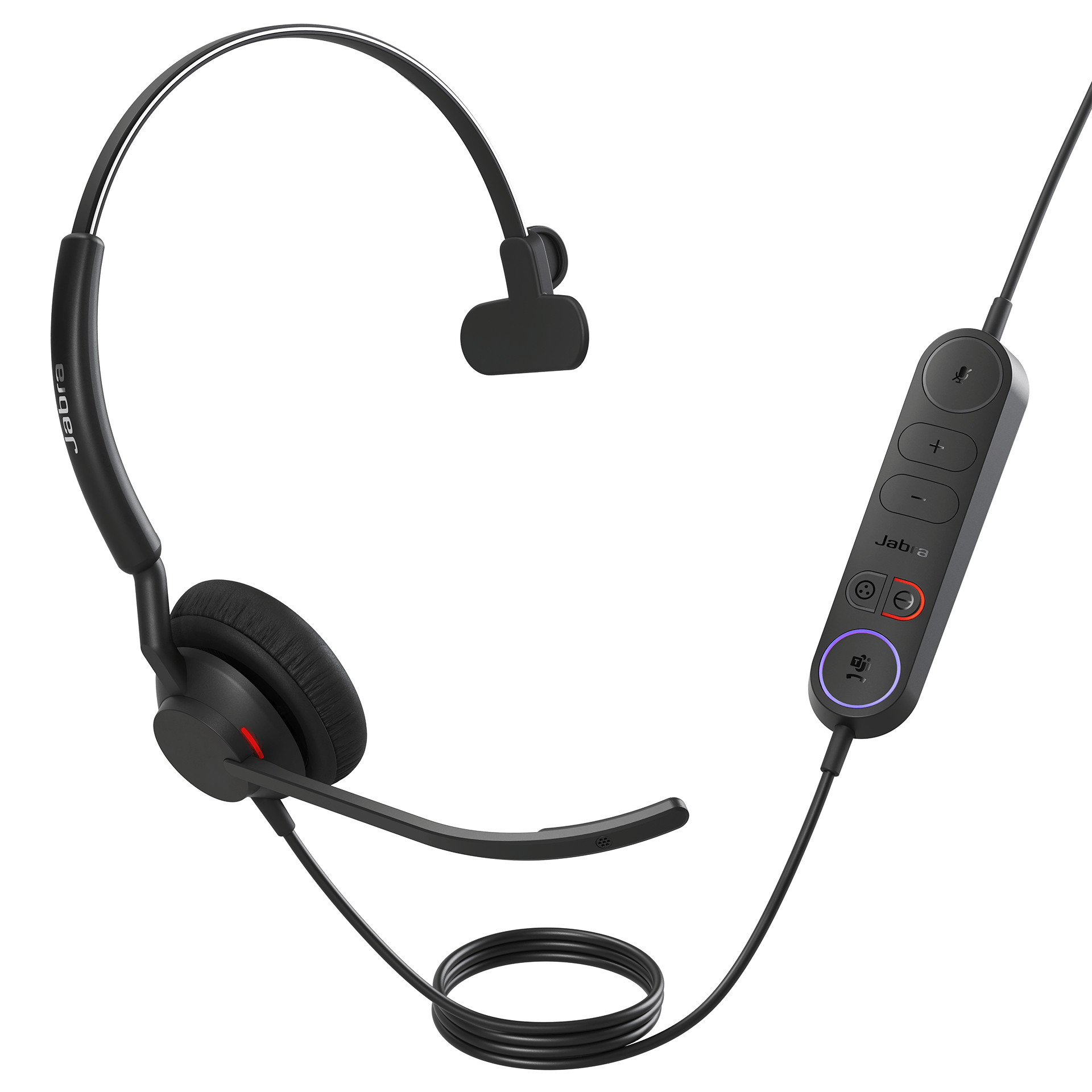 Jabra-Engage-40-Inline-Link-USB-A-USB-C-bedrade-mono-headset-gecertificeerd-voor-UC-platforms