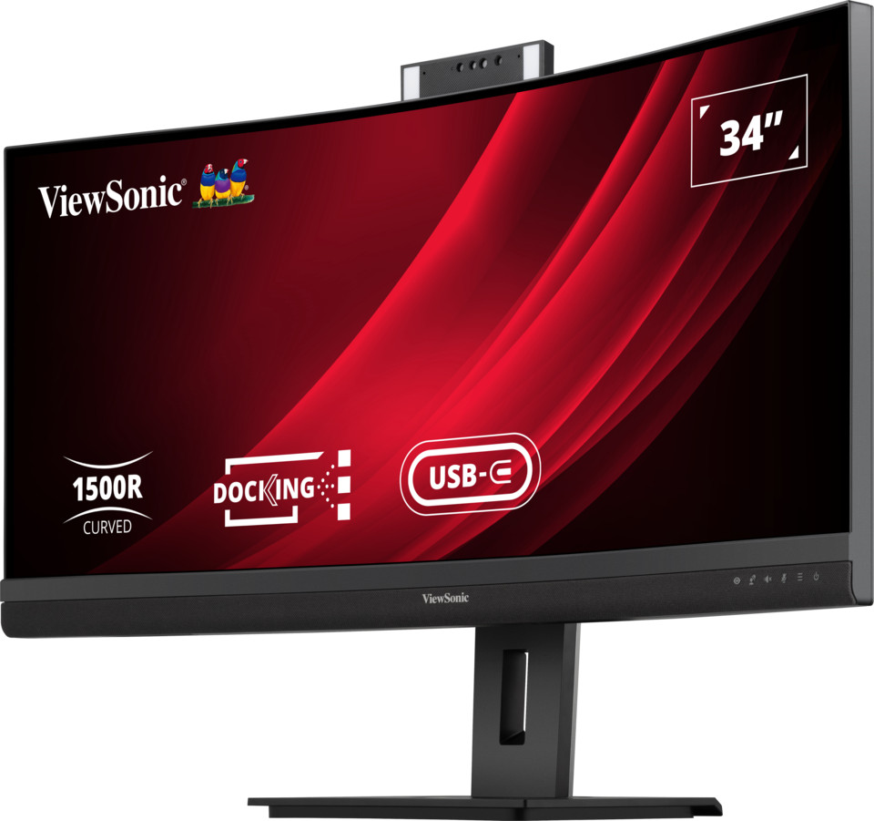 ViewSonic-VG3457CV-34-UWQHD-21-9-Curved-Video-Conferencing-Docking-Monitor-mit-Windows-Hello-Zoom-R-zertifizierter-Pop-up-Webcam