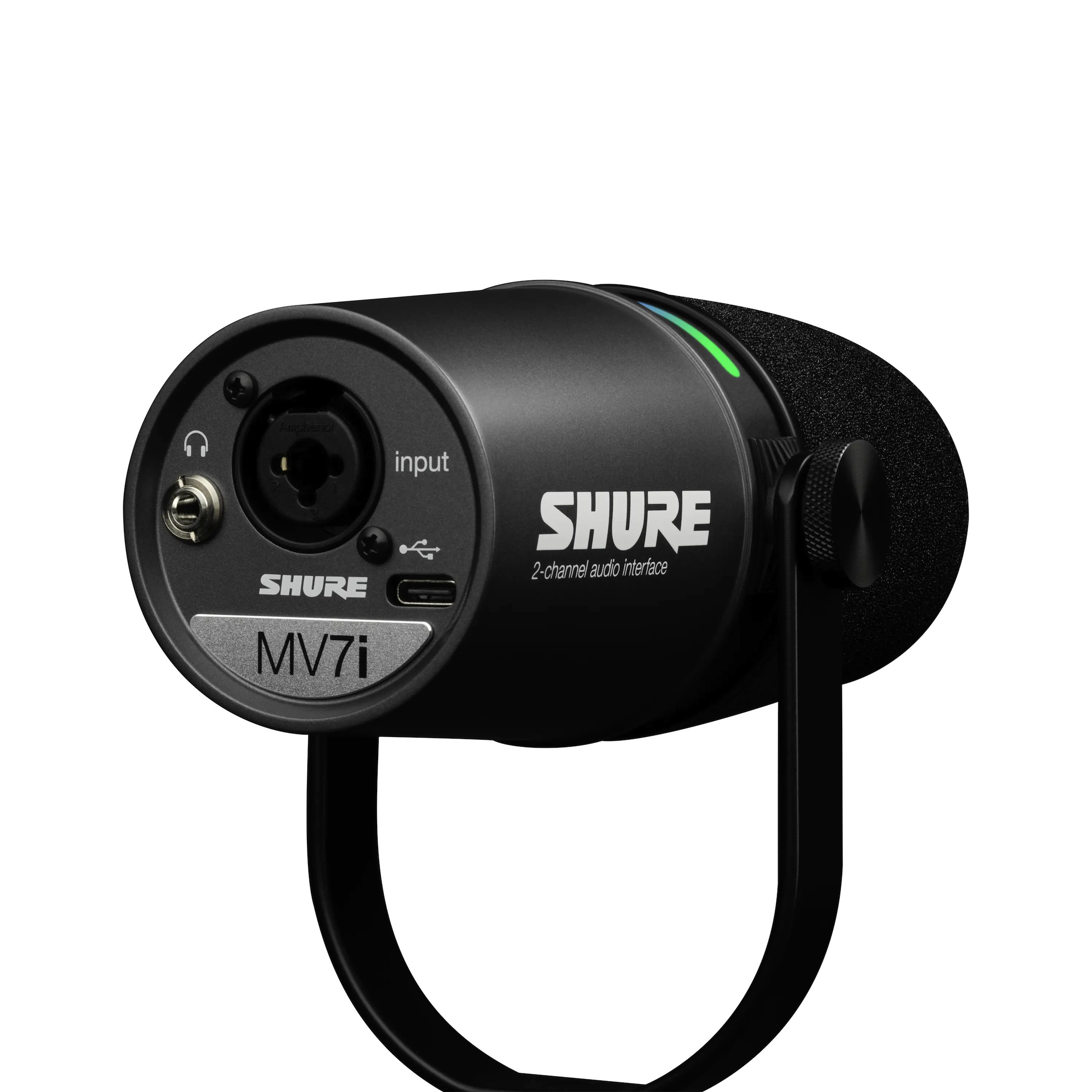 Shure-MV7i-Mikrofon-mit-integriertem-Interface
