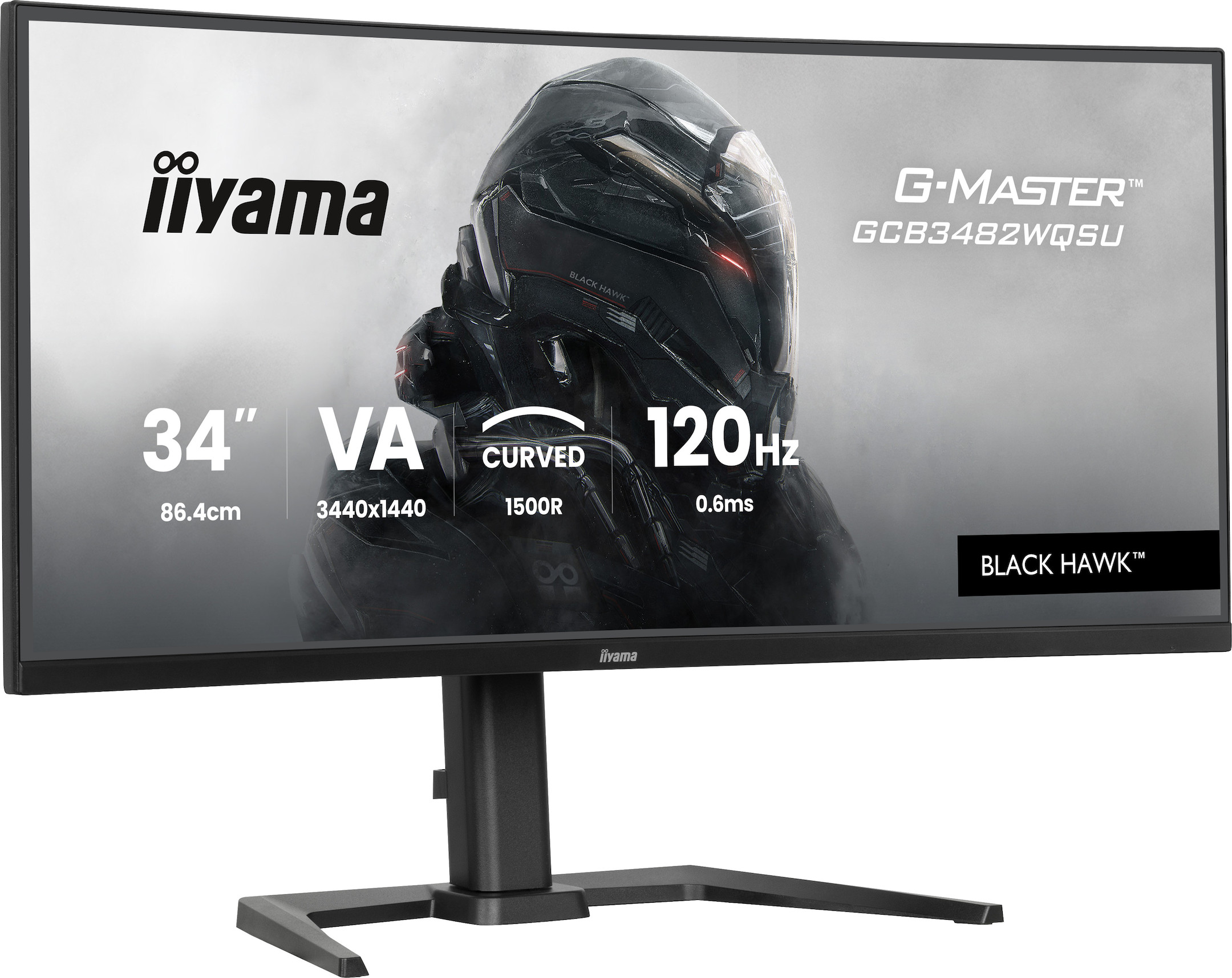 iiyama-G-MASTER-GCB3482WQSU-B1-34-Gaming-Curved-Monitor-mit-120Hz-Bildwiederholfrequenz-und-0-6-ms-Reaktionszeit