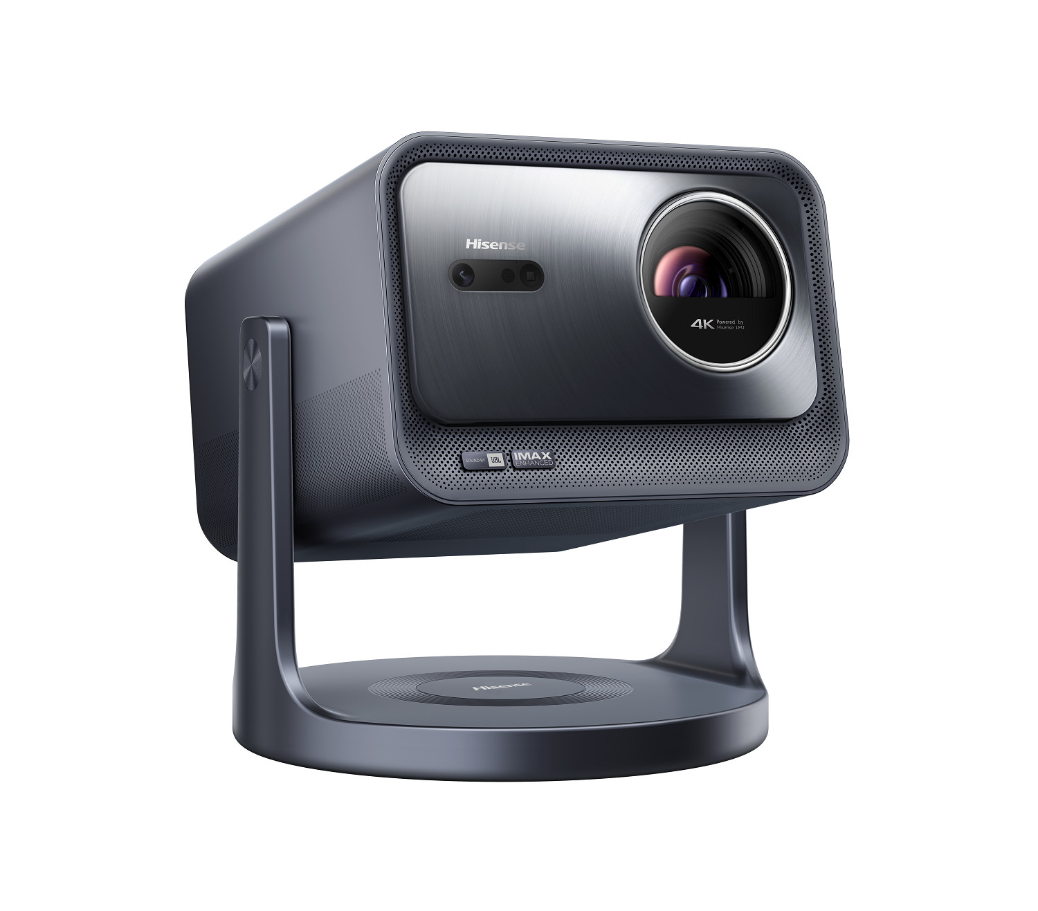 Hisense-C2-Pro-4K-Laser-Beamer-mit-Triple-Laser-Technologie-2600-Lumen-und-JBL-Sound-Demoware-Silber