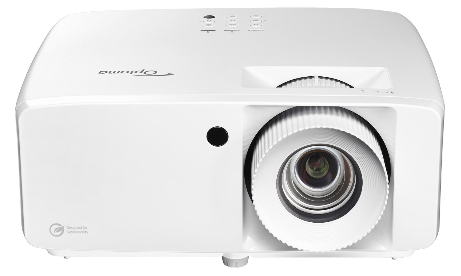 Optoma-UHZ35-4K-Beamer-mit-3500-Lumen-blitzschnellem-240Hz-Gaming-Modus-und-1-6-fach-Zoom-fur-Home-Entertainment-Demoware-Platin