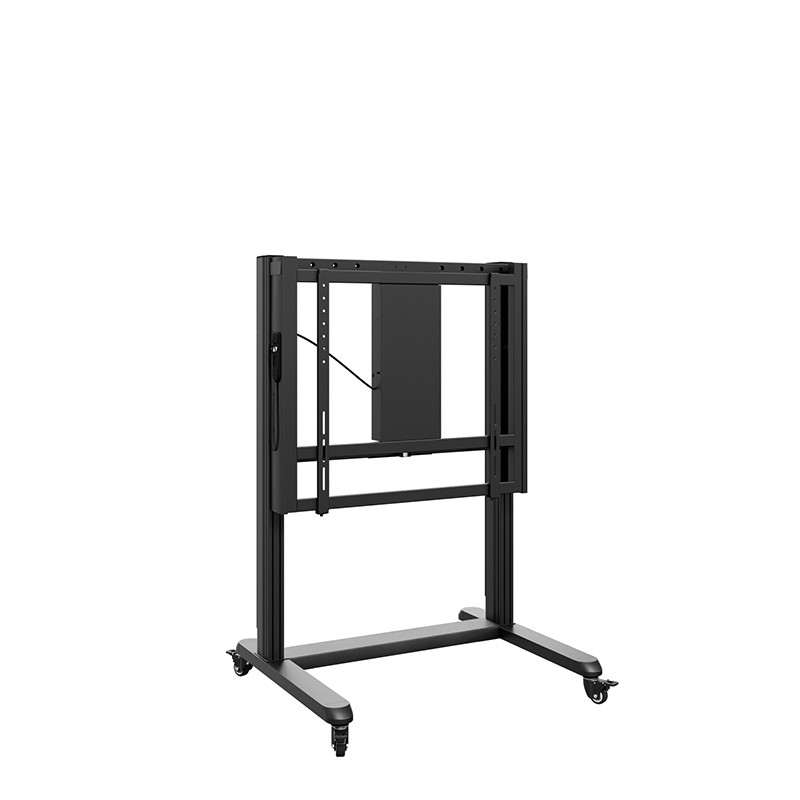 Hagor-CPS-Mobile-Stand-Moto-86-110-verrijdbaar-statiefsysteem-met-elektrisch-gemotoriseerde-hoogteverstelling-voor-displays-van-86-110
