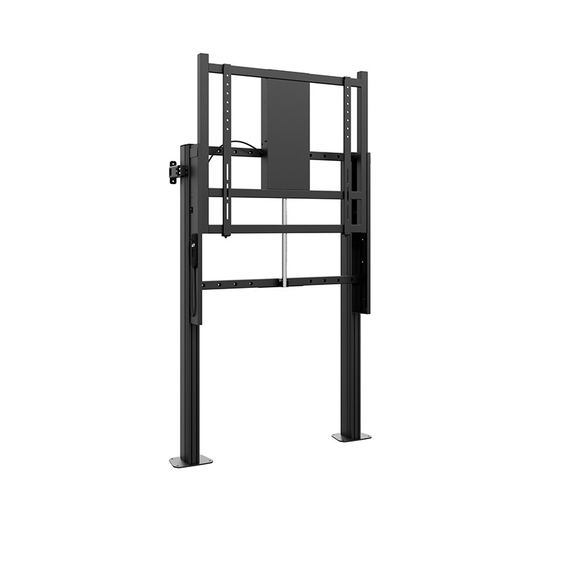 Hagor-CPS-Floor-to-Wall-Moto-86-110-Vloer-muurbevestigingssysteem-met-elektrische-hoogteverstelling-voor-displays-van-86-110