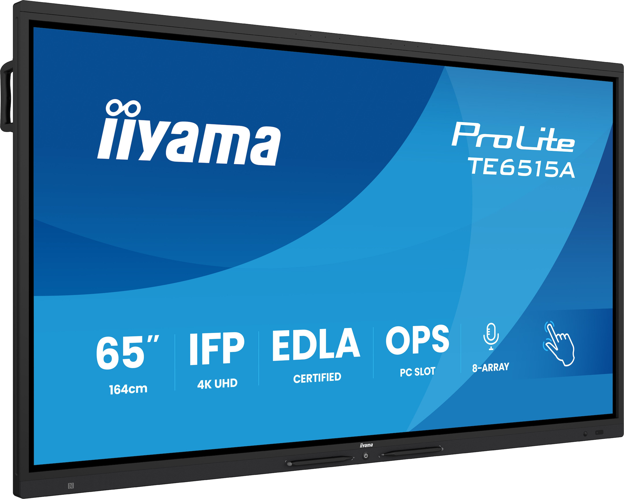 iiyama-ProLite-TE6515A-B1AG-65-4K-UHD-Google-EDLA-gecertificeerd-interactief-display